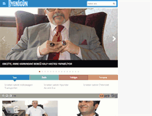 Tablet Screenshot of medyayenigun.net